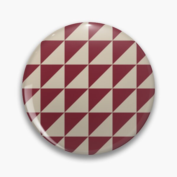 Item preview, Red And Beige Triangle Mosaic Pattern designed and sold by pattern-archive.