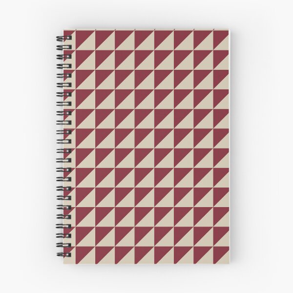 Item preview, Red And Beige Triangle Mosaic Pattern designed and sold by pattern-archive.