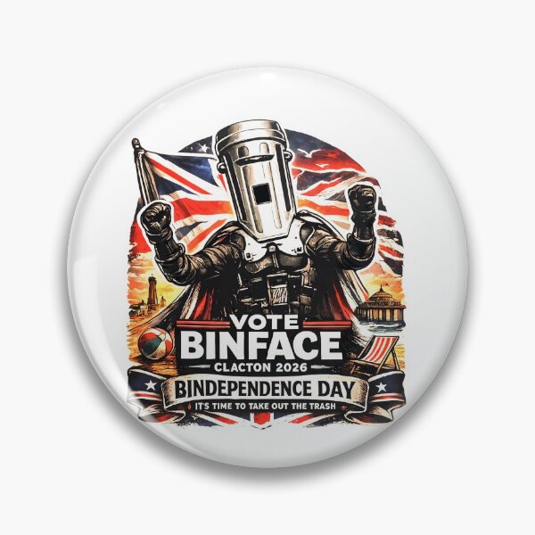 Item preview, Binface Bindependence DayTake Out The Trash designed and sold by hargisnamocho.