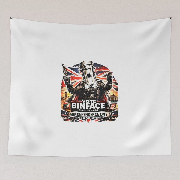 Item preview, Binface Bindependence DayTake Out The Trash designed and sold by hargisnamocho.