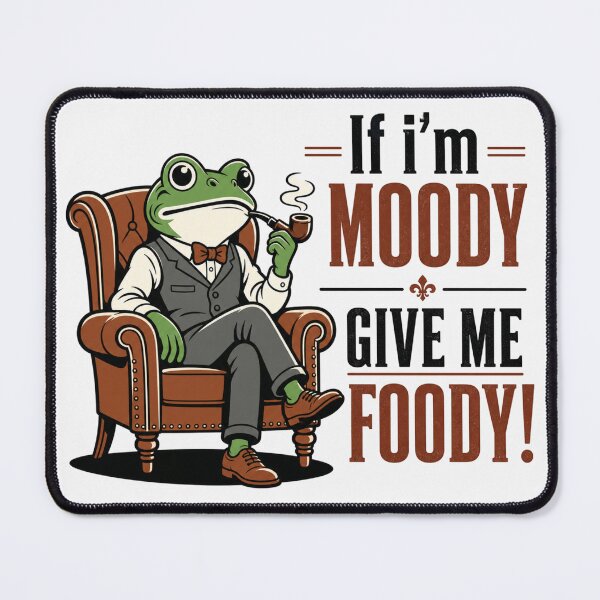 Item preview, Moody Frog Needs Foody designed and sold by Tin Robot Co..