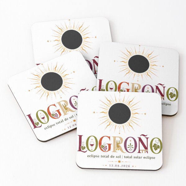 Item preview, Logroño Total Solar Eclipse 2026 designed and sold by Beyond Destinations.