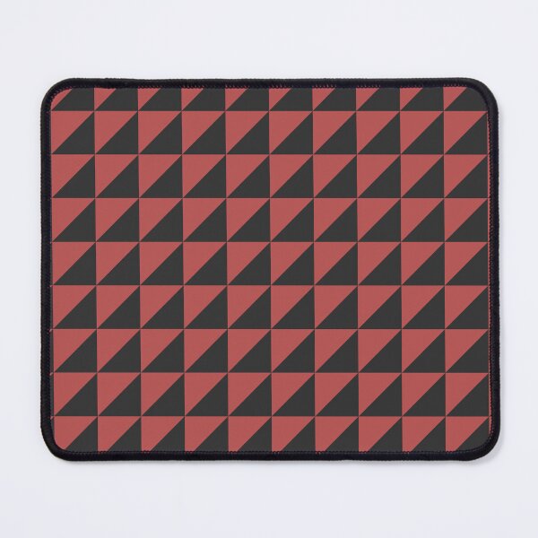 Item preview, Red And Charcoal Triangle Mosaic Pattern designed and sold by pattern-archive.