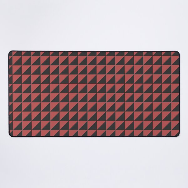 Item preview, Red And Charcoal Triangle Mosaic Pattern designed and sold by pattern-archive.