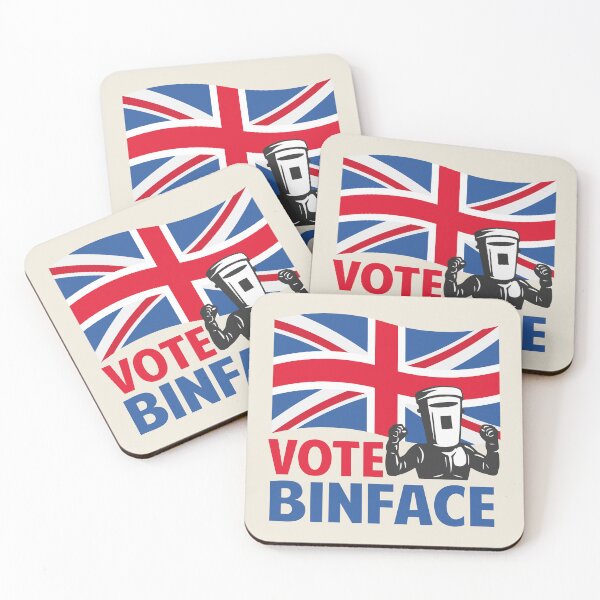Item preview, Count Binface design Vote Binface Anti Farage designed and sold by Colorfulman.