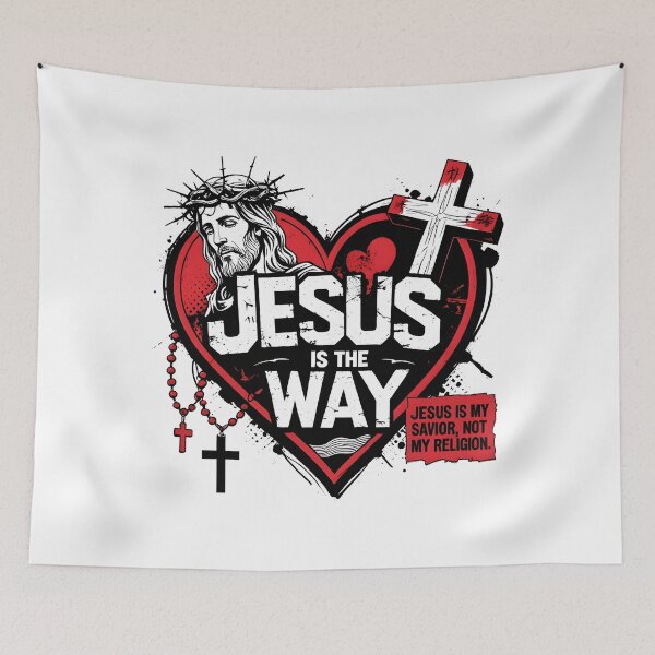 Item preview, Jesus Is The Way designed and sold by Awarrie.