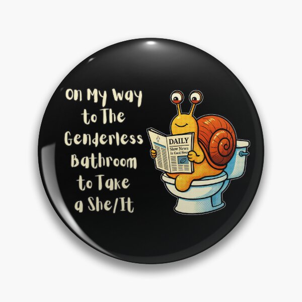 Item preview, On My Way to The Genderless Bathroom to Take a She/It designed and sold by tellia-kallisto.
