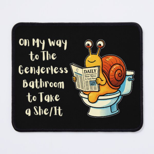Item preview, On My Way to The Genderless Bathroom to Take a She/It designed and sold by tellia-kallisto.