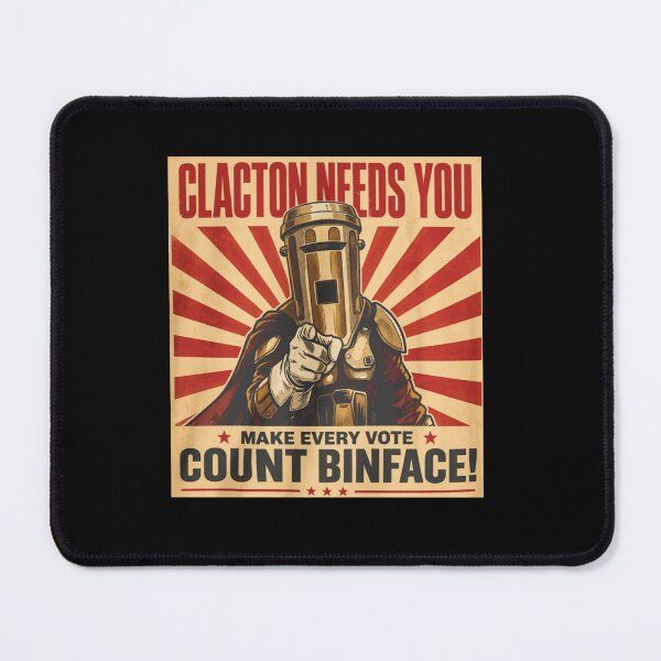 Item preview, Count Binface Vote Clacton By Election Poster designed and sold by hargisnamocho.