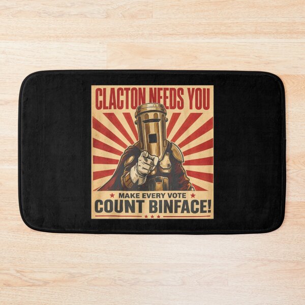Item preview, Count Binface Vote Clacton By Election Poster designed and sold by hargisnamocho.
