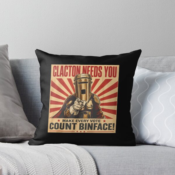 Item preview, Count Binface Vote Clacton By Election Poster designed and sold by hargisnamocho.