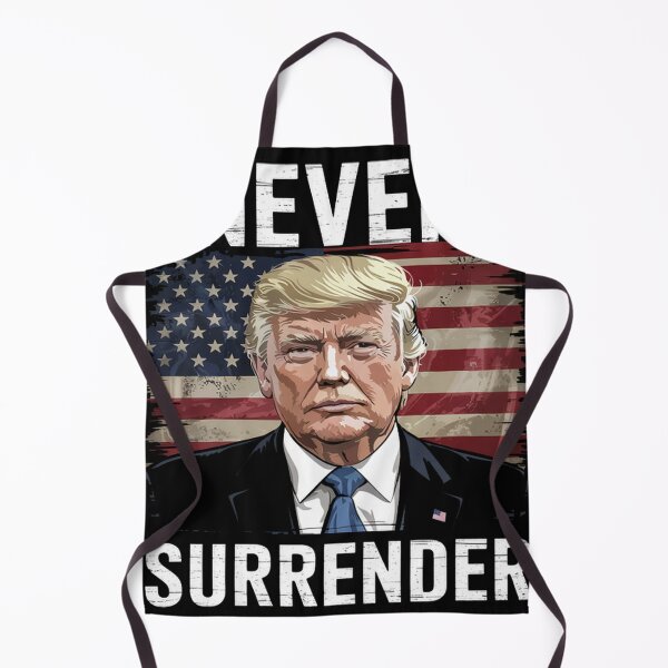 Item preview, Trump Mug Shot Never Surrender Pro Trump American designed and sold by Olong Store.