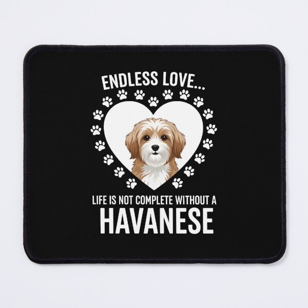 Item preview, Endless Love Havanese Dog Heart Design designed and sold by GiaoCalonas.