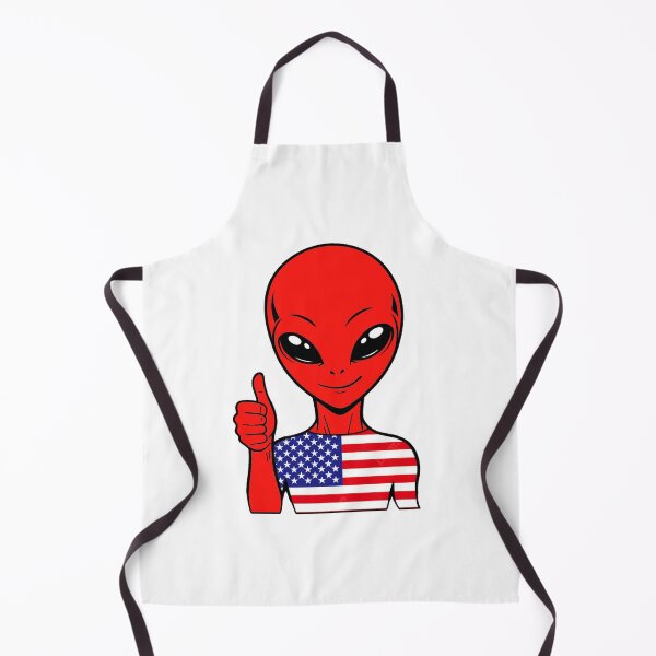 Item preview, Zorgo USA | Thumbs up Alien | USA Flag Shirt | Cute Alien Gift | USA Merchandise designed and sold by The-Visitors.