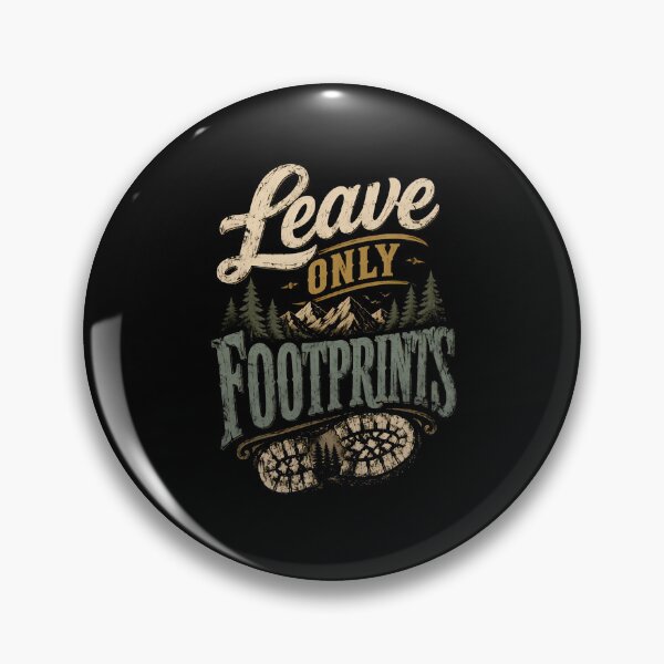 Item preview, Leave Only Footprints designed and sold by MarkColeImaging.