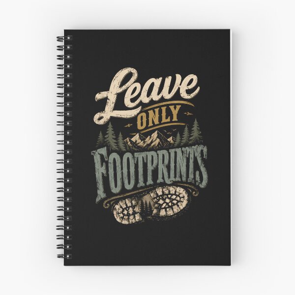 Item preview, Leave Only Footprints designed and sold by MarkColeImaging.