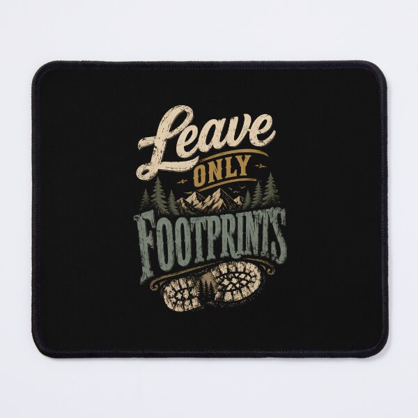 Item preview, Leave Only Footprints designed and sold by MarkColeImaging.
