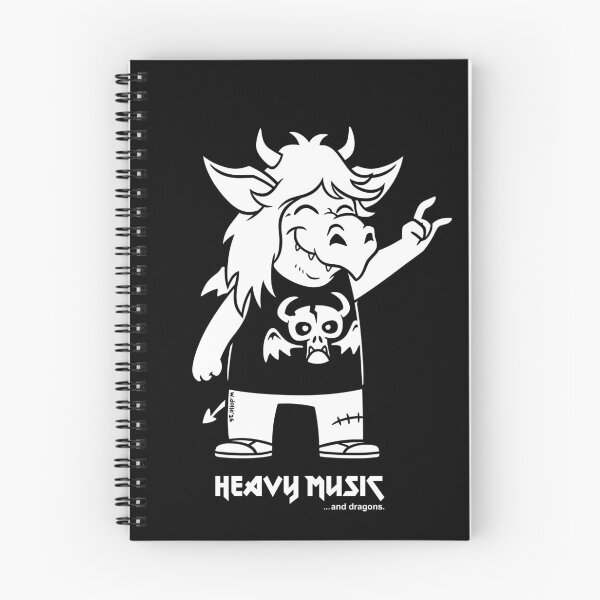 Item preview, Heavy Music and Dragons designed and sold by wloem.