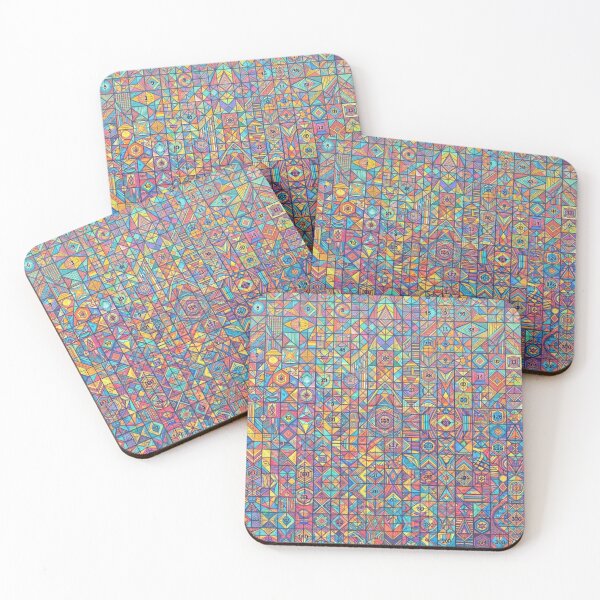 Item preview, Geometric Number Harmony Mosaic designed and sold by Sigtrix.