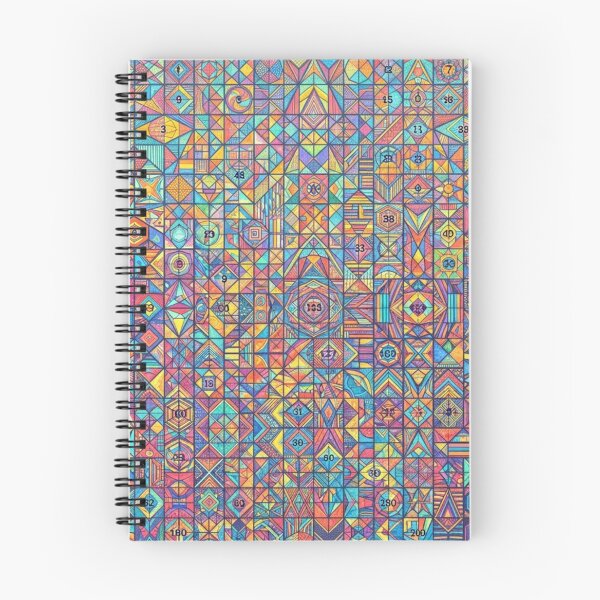 Item preview, Geometric Number Harmony Mosaic designed and sold by Sigtrix.