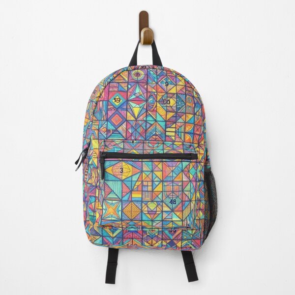 Item preview, Geometric Number Harmony Mosaic designed and sold by Sigtrix.