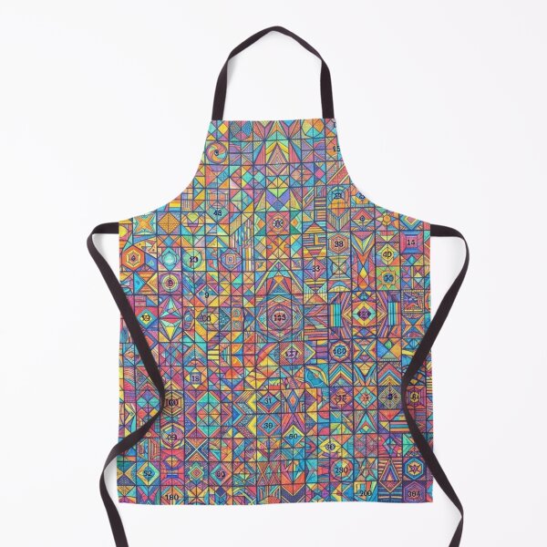 Item preview, Mosaico de armonía de números geométricos designed and sold by Sigtrix.