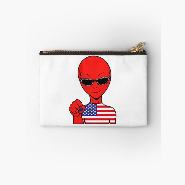 Item preview, Zorgo USA | Sunglasses Alien | USA Flag Shirt | Cute Alien Gift | USA Merchandise designed and sold by The-Visitors.