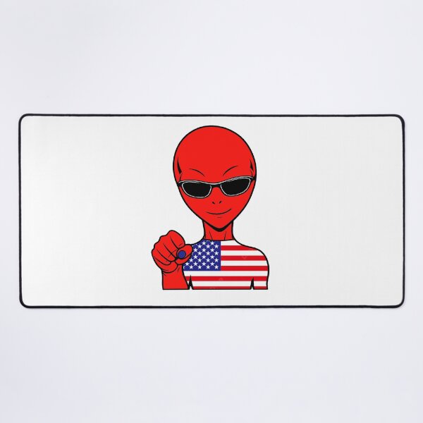 Item preview, Zorgo USA | Sunglasses Alien | USA Flag Shirt | Cute Alien Gift | USA Merchandise designed and sold by The-Visitors.