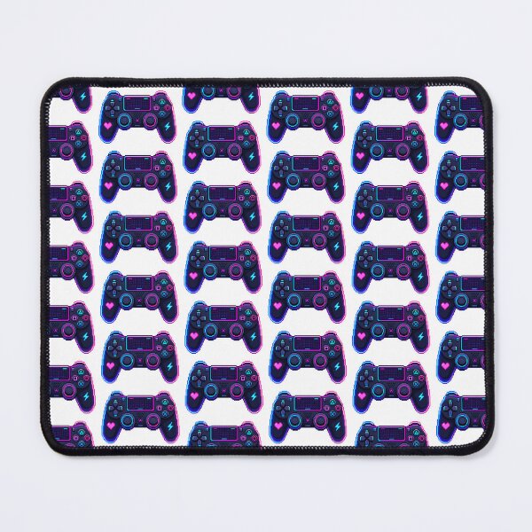 Item preview, Neon Pixel Gaming Controller Art designed and sold by PriyankaSonara.