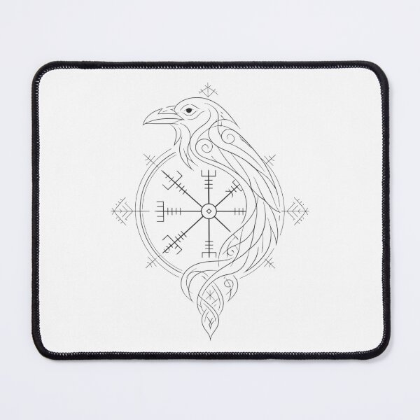 Item preview, Norse Mythology Raven and Vegvisir Design  designed and sold by Evangeline89.
