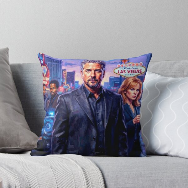 Item preview, CSI: Las Vegas Retro Forensic Crime Tribute Art Poster designed and sold by Art's Diner.