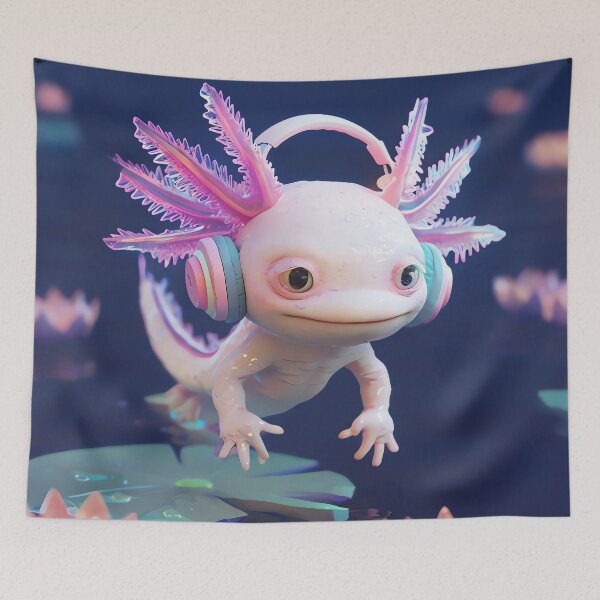 Item preview, Synthwave Amphibian designed and sold by ONYX Pixee.