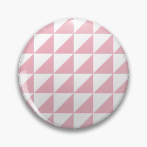 Item preview, White And Blush Triangle Mosaic Pattern designed and sold by pattern-archive.