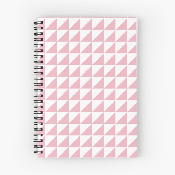 Item preview, White And Blush Triangle Mosaic Pattern designed and sold by pattern-archive.