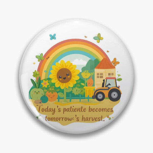 Item preview, Today’s Patience Becomes Tomorrow’s Harvest | Farmer Motivation designed and sold by ULTIMATE CREATIONS.