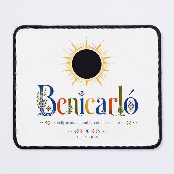 Item preview, Benicarló Total Solar Eclipse 2026 designed and sold by Beyond Destinations.