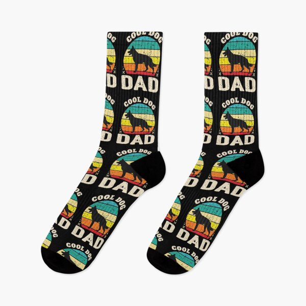 Item preview, Retro German Shepherd Silhouette Cool Dog Dad designed and sold by GiaoCalonas.