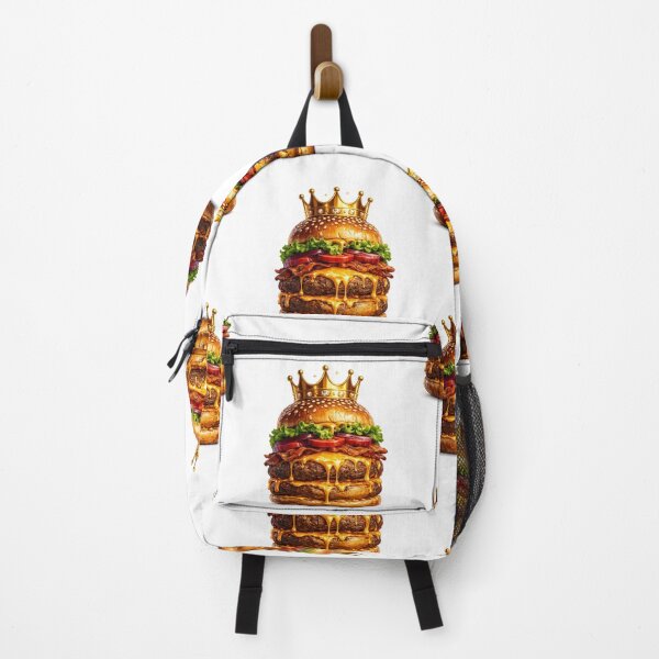 Item preview, Royal Crown Cheeseburger: Luxury Premium Gold Crown Gourmet Burger designed and sold by irfanshikh.