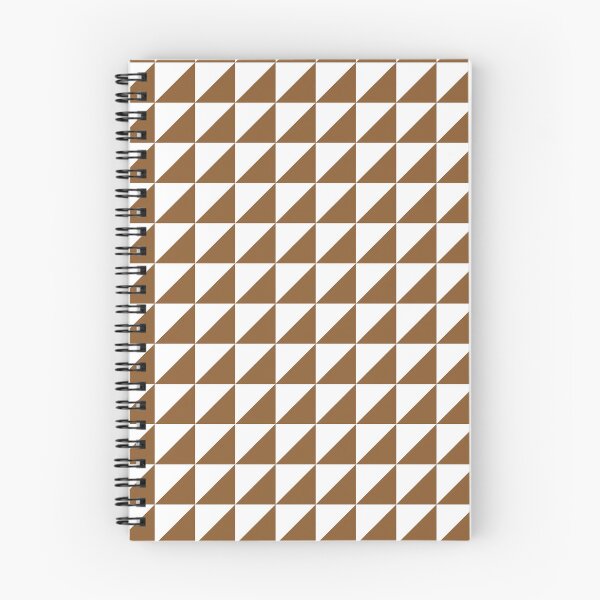 Item preview, White And Bronze Triangle Mosaic Pattern designed and sold by pattern-archive.