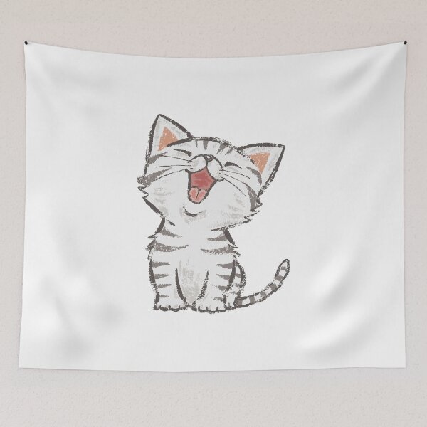 Item preview, american shorthair happy designed and sold by Nas-Art-sim.