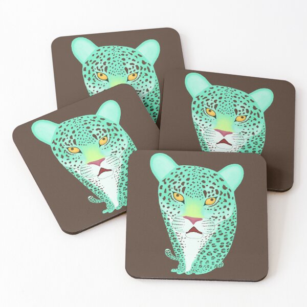 Item preview, Mint Chocolate Chip Leopard designed and sold by TamaAnimalArt.