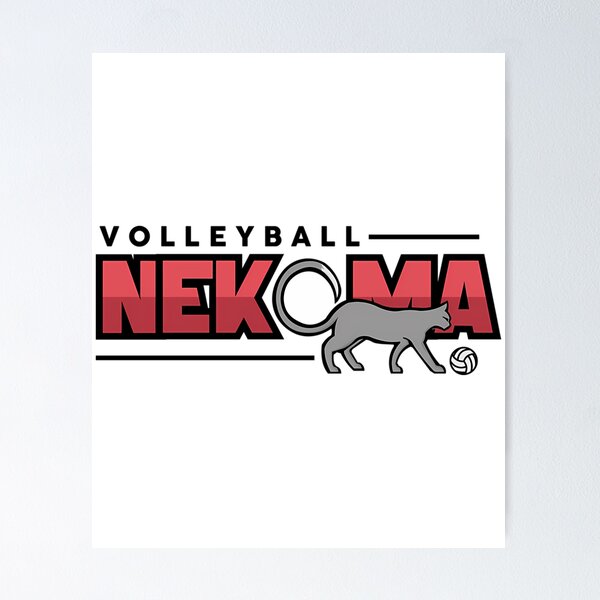 Item preview, Nekoma Volleyball Logo designed and sold by lanlamase.