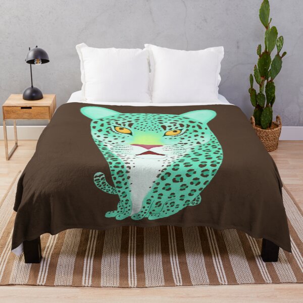 Item preview, Mint Chocolate Chip Leopard designed and sold by TamaAnimalArt.