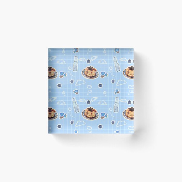 Item preview, Ramune Blue Pattern designed and sold by Bean-Dogg.