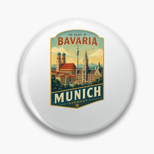 Item preview, The Heart Of Bavaria Munich Germany Travel Destination Souvenir designed and sold by Simsimah26Parks.