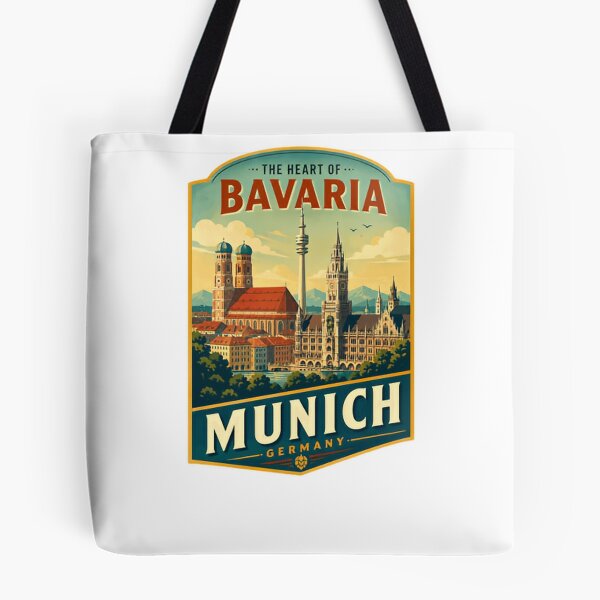 Item preview, The Heart Of Bavaria Munich Germany Travel Destination Souvenir designed and sold by Simsimah26Parks.