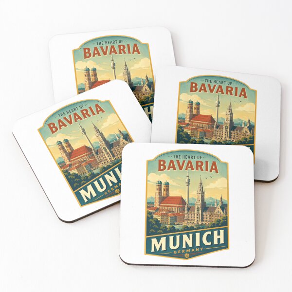 Item preview, The Heart Of Bavaria Munich Germany Travel Destination Souvenir designed and sold by Simsimah26Parks.