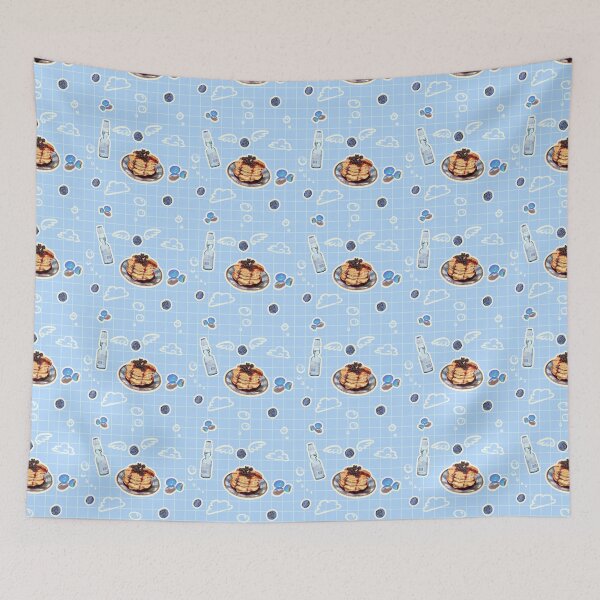 Item preview, Ramune Blue Pattern designed and sold by Bean-Dogg.