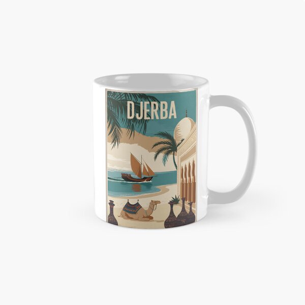 Item preview, Vintage Travel Djerba Poster designed and sold by Helen-Neal.