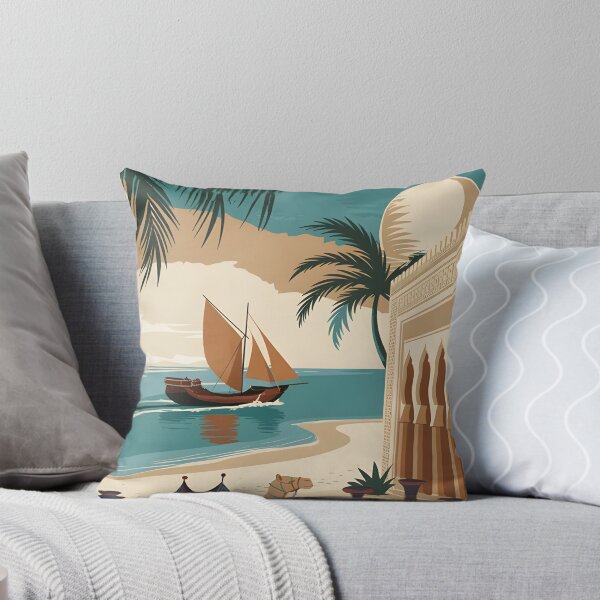 Item preview, Vintage Travel Djerba Poster designed and sold by Helen-Neal.